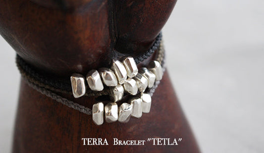 【TERRA / テラ】より上品でありながら、しっかりと存在感のあるBracelet "TETLA"が入荷しております。