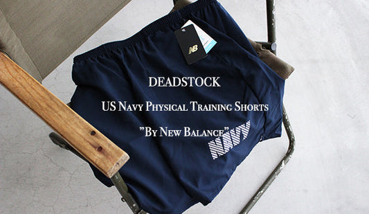 【DEADSTOCK】US Navy Physical Training Shorts ”By New Balance”夏に使えるショーツが入荷です。