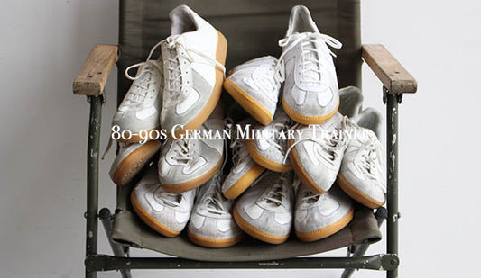 お探しの方も多い【VINTAGE】80-90s German Military Trainer が入荷いたしました。