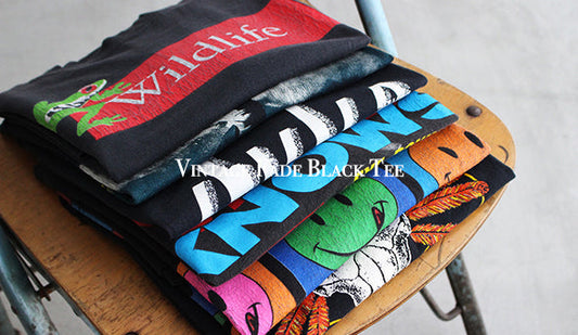 【VINTAGE】Vintage Fade Black Teeを色々とオンラインショップに掲載致しました。