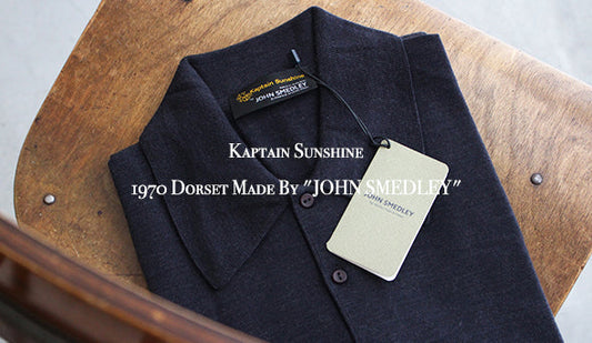 【Kaptain Sunshine / キャプテン サンシャイン】1970 Dorset Made By "JOHN SMEDLEY"イギリス製の極上ニット。
