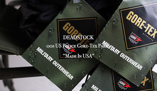 【DEADSTOCK】00s US Police Gore-Tex Parka "Made In USA"これからの季節には抜群のジャケットが入荷です。