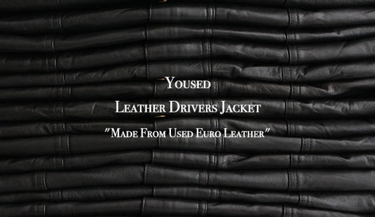 【Yoused / ユーズド】Leather Drivers Jacket "Euro Leather"が再入荷です。今シーズンのラストストックになります。