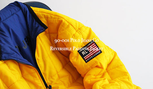 【VINTAGE】90-00s Polo Jeans Co. Reversible Padding Jacket.12月ですので色々とヴィンテージもリリースです。