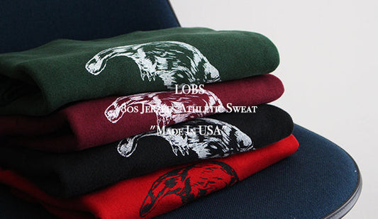 【LOBS / ロブス】80s Jerzees Athletic Sweat "Made In USA"新しくリメイクのスウェットが届きました。