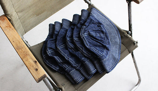 【orslow / オアスロウ】US NAVY HAT Denim White ST が再入荷致しました。