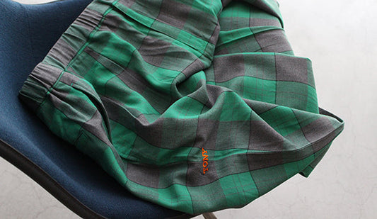 【TONY TaizSun 】Flea Pants "Green Check"今年は特に気分の柄物パンツが入荷いたしました。