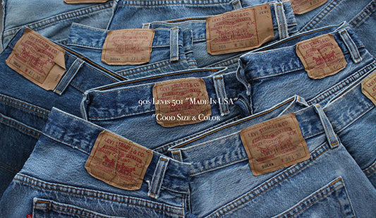 【VINTAGE】90s Levis 501 "Made In USA" "Good Size & Color" リクエストにお答えして色々とアップいたしました。