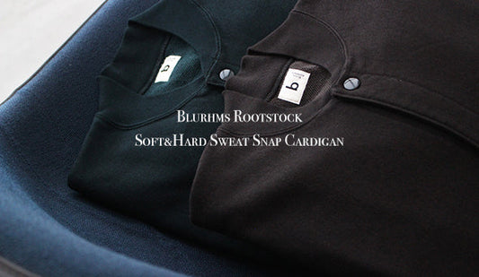 【Blurhms Rootstock / ブラームス ルーツストック】Soft&Hard Sweat  Cardigan.待望の1枚が入荷いたしました。