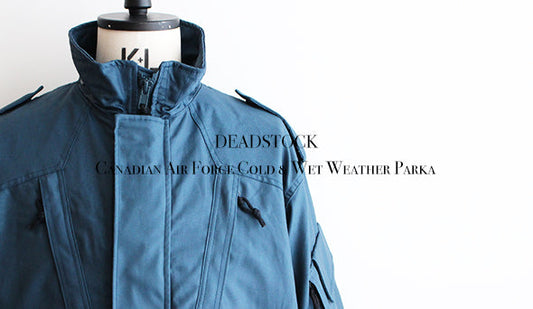 【DEADSTOCK】90-00s Royal Canadian Air Force Cold & Wet Weather Parka "Very Rare"スペシャルな1枚が入荷いたしました。