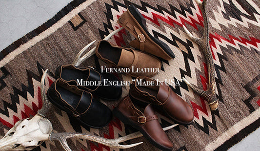 【Fernand Leather / フェルナンドレザー 】Middle English.2年ぶりにフェルナンドレザーが入荷いたしました。