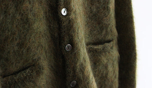 【Authentic Reproduction Products®】Premium Classic Mohair Cardigan W/Pocketを明日よりリリースいたします。