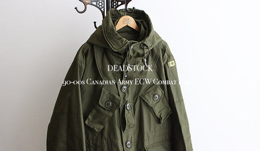【DEADSTOCK】90-00s Canadian Army ECW Combat Parka "With Hoodie"かなり久々にこちらが入荷いたしました。