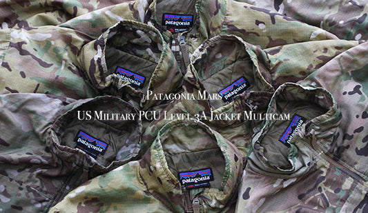 【VINTAGE】10s US Military PCU Level 3A Jacket Multicam "By Patagonia Mars"をまとめてリリースいたします。