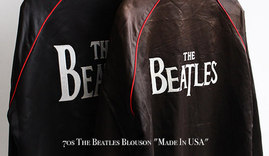【VINTAGE】70s The Beatles Blouson "Made In USA"を2枚同時にリリースいたします。