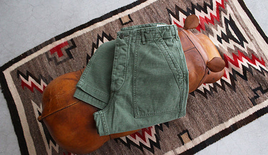 【orslow】US Army Fatigue Pants "Green Used"春物が怒涛の入荷ラッシュです。良いものありますので是非、ご来店ください。