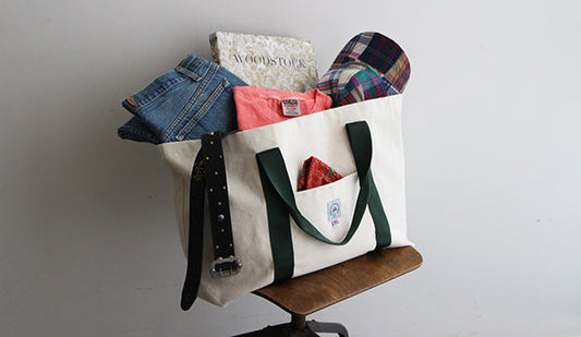 【Epperson Mountaineering】Canvas Lunch Bag Large With VIntage Military Webbing "Made IN USA"をリリース致しました。