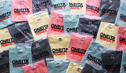 【ONEITA】×【Fort General Store】Chop & Dye S/S Power Teeを5月3日（水）よりリリース致します。