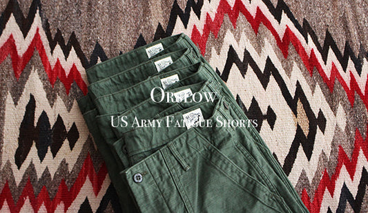 【orslow / オアスロウ】US Army Fatigue Shorts.夏に向けてオアスロウからも人気の1本が入荷いたしました。