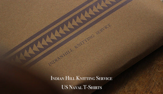 お待ちの方も非常にお多い【Indian Hill Knitting Service】US Naval T-Shirtsが入荷いたしました。