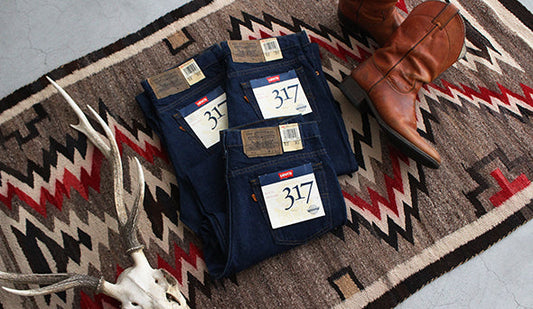 【DEADSTOCK】90s Levis 317 / 517 Boot Cut Denim "Made In USA"希少なデッドストックをリリースです。