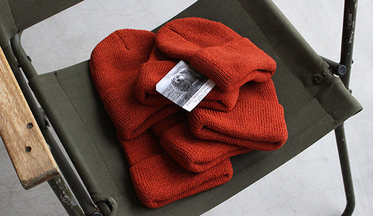 【Artex Knitting Mills】Wool Knit Beanie ”Merino Wool Exclusive”が入荷いたしました。少しづつ秋支度。