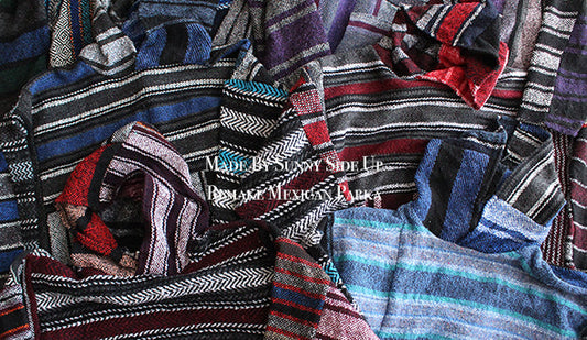 【Made By Sunny Side Up】Remake Mexican Parka.カルチャーを感じる抜群にクールな1枚。