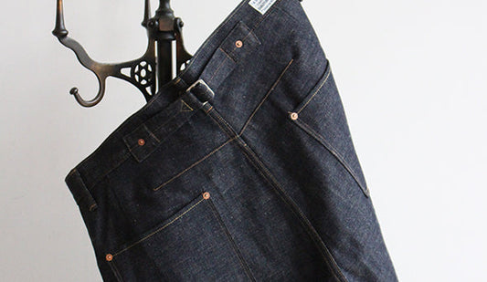 入荷を楽しみにしておりました【A VONTADE】Coal Mine Jeansを明日からリリース致します。