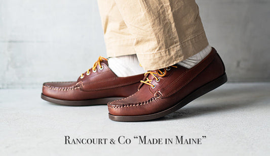 【RANCOURT&Co】Ranger Moc "Brown Latigo" 『Made In Maine USA』FORTの足元には欠かせない新たなモカシンシューズ。