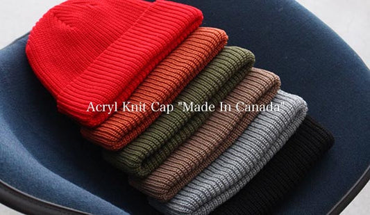【IMPORT】Acryl Knit Cap "Made In Canada" 理想のアクリルニットキャップを見つけました。