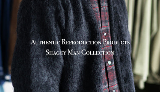 【Authentic Reproduction Products®】Shaggy Man Mohair Cardigan W/Pocket .をリリースいたします。