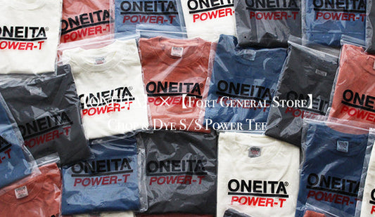 【ONEITA】×【Fort General Store】Chop &Dye S/S Teeを5月3日（土）よりリリース致します。