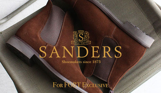 【SANDERS / サンダース】Military Chelsea Boots "Polo Snuff Suede"『For FORT Exclusive』をリリースいたします。