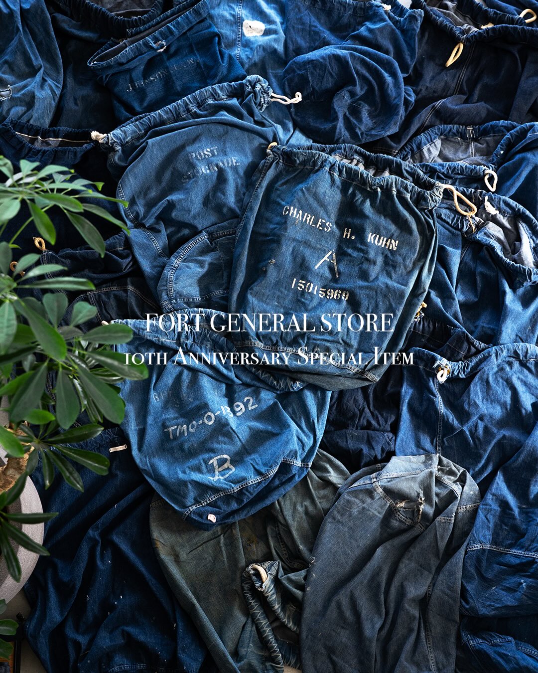 【FORT GENERAL STORE】10th Anniversary Special Item Release!!!!