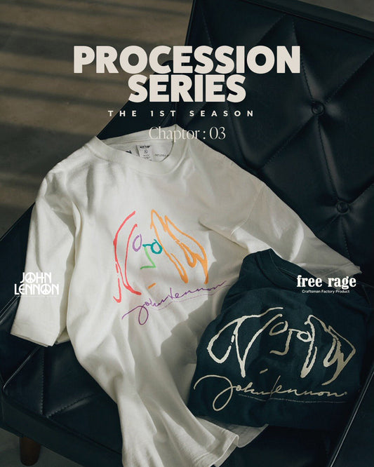 【John Lennon×free rage×FORT】ART Recycle Cotton S/S Teeをリリースいたします。