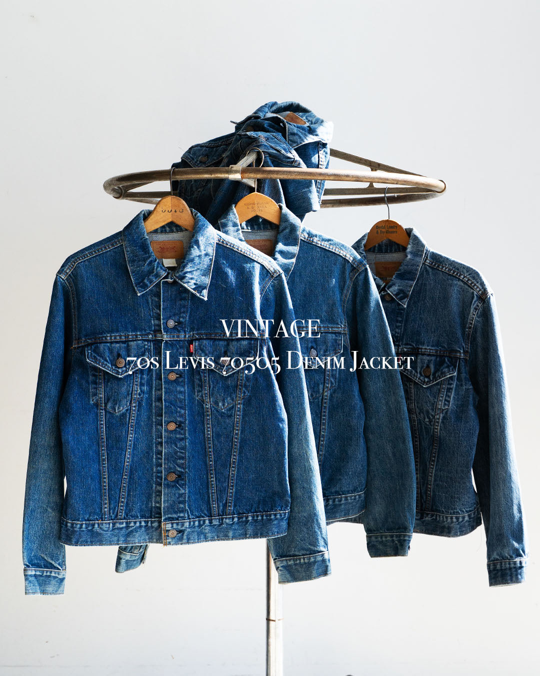 【VINTAGE】70s Levis 70505 Denim Jacket 『Good Size』