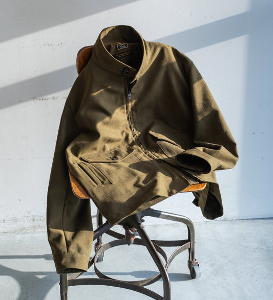 新作【AGE OLD】WEP Jacket Modify ”50-60s French Military SRH Cotton Wool Serge Fabrics”をリリースいたします。