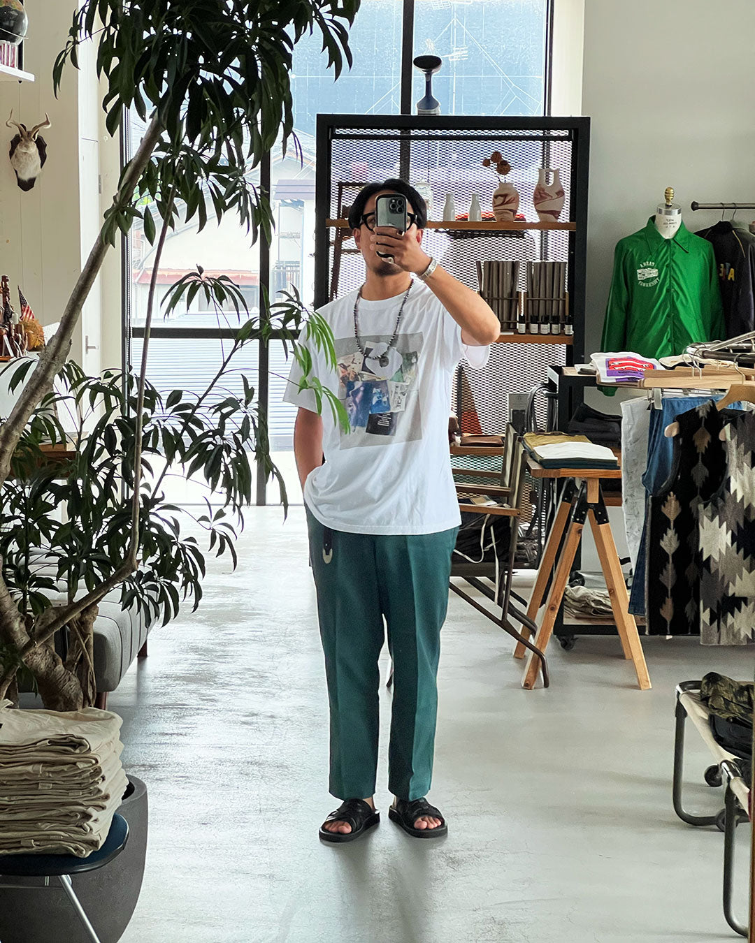【Todays Style】本日はお気に入りのHEXICO REVERSE Vo,1 『Collager Faded T-Shirts 6.5oz』で。