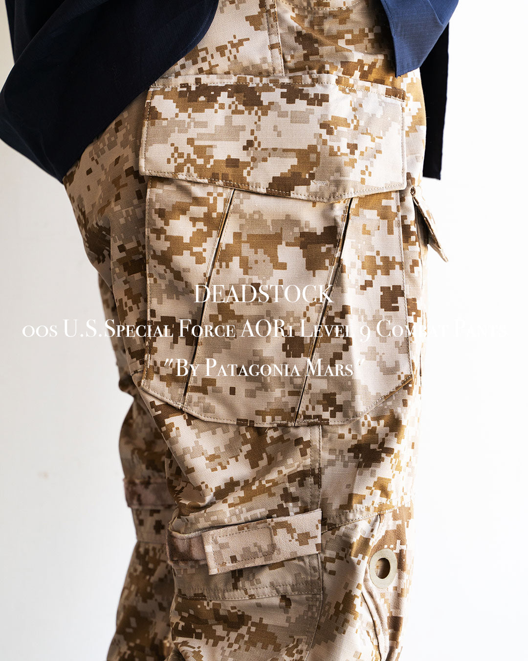 【DEADSTOCK】00s U.S.Special Force AOR1 Level 9 Combat Pants『By Patagonia Mars』