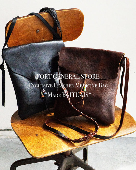 【FORT GENERAL STORE】Exclusive Leather Medicine Bag "Made By ITUAIS"をリリースいたします。