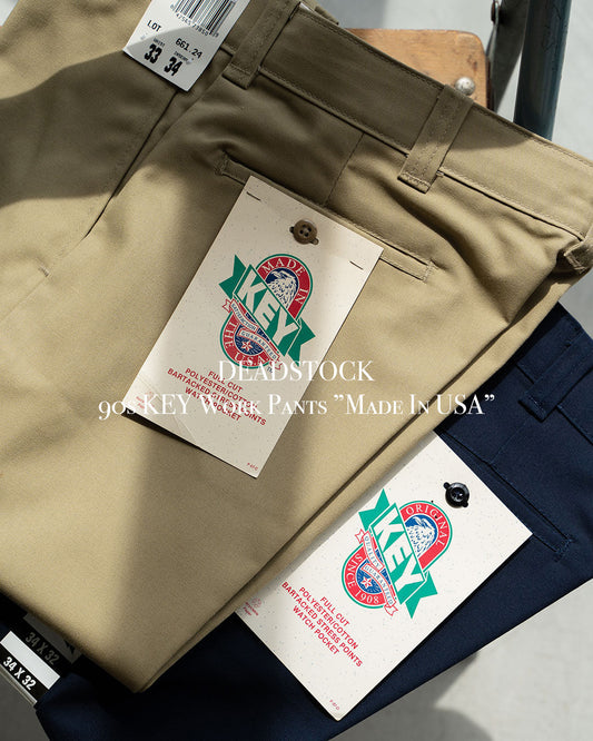 【DEADSTOCK 】90s KEY Work Pants ”Made In USA”が入荷いたしました。