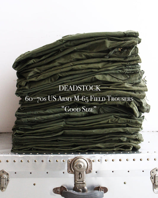 【DEADSTOCK】 70s US Army M-65 Field Trousers『Good Size』