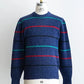 【VINTAGE】80-90s Eddie Bauer Border Sweater "Made In USA"
