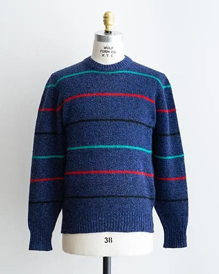 【VINTAGE】80-90s Eddie Bauer Border Sweater "Made In USA"