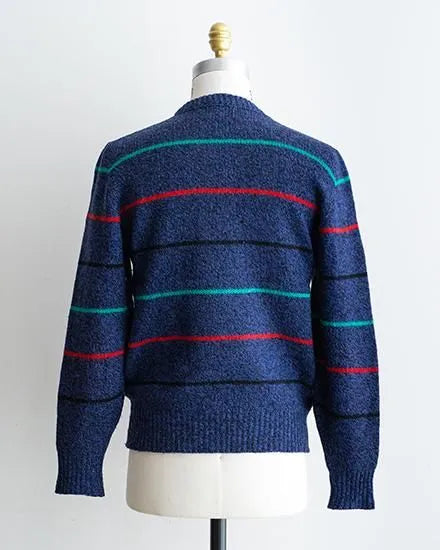 【VINTAGE】80-90s Eddie Bauer Border Sweater "Made In USA"