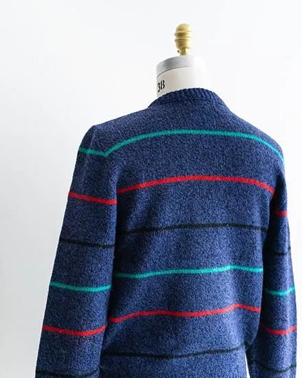 【VINTAGE】80-90s Eddie Bauer Border Sweater "Made In USA"