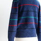 【VINTAGE】80-90s Eddie Bauer Border Sweater "Made In USA"
