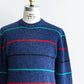 【VINTAGE】80-90s Eddie Bauer Border Sweater "Made In USA"