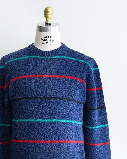 【VINTAGE】80-90s Eddie Bauer Border Sweater "Made In USA"