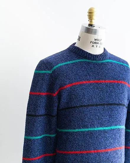 【VINTAGE】80-90s Eddie Bauer Border Sweater "Made In USA"
